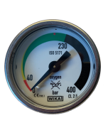 Kõrgsurvemanomeeter GASIG Optimator 230bar Ar/Co2 G1/8"