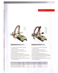 Gaasilõiketraktor CG1-100 2 põletiga  propaan