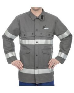 Keevitaja jakk XL, kõrgnähtav, Arc Knight, Weldas,  520gr/m2