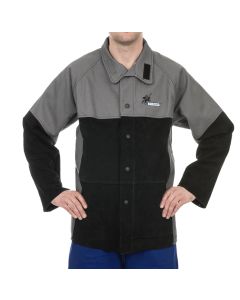 Keevitaja jakk XXXL, Arc Knight Weldas, nahk+riie 520gr/m2