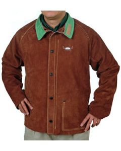 Keevitaja nahkjakk L, pruun, Weldas