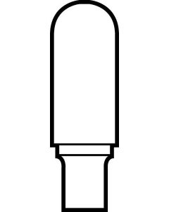 Kõvasulamfrees /D-cut/ ÜMAROTSSILINDER 12x25/6mm