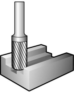 Kõvasulamfrees /D-cut/ SILINDER OTS LÕIKAB 12x25/6mm