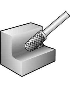 Kõvasulamfrees /D-cut/ ÜMAROTSSILINDER 10x19/6mm