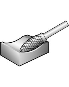 Kõvasulamfrees /D-cut/ LEEK 8x19/6mm