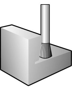 Kõvasulamfrees /D-cut/ TAGURP.KOONUS 6x7/6mm, 10°