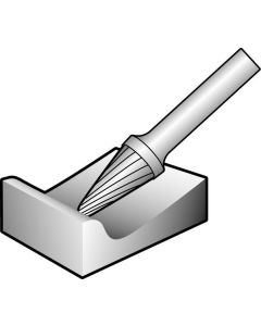 Kõvasulamfrees /Alum./ ÜMAROTSKOONUS 12x30/6mm 14°