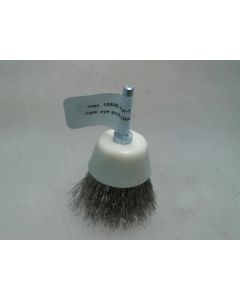 *Terashari pintsel D50 lokkis traat 0.25mm RV võll 6mm