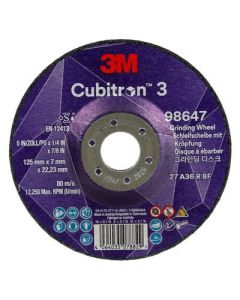 Lihvketas 3M Cubitron 3 125x7mm