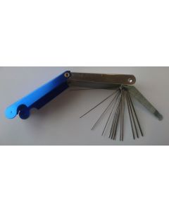 Düüsipuhastusnõelte komplekt 0,3 - 1,5 mm