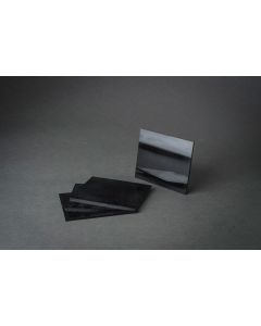 Maskiklaas tume 75x98mm DIN 10