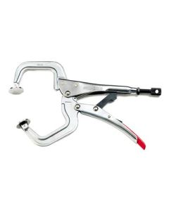 Lukustatavad tangid C-lõuad (OAL 165mm, avaneb 56mm, padjad)