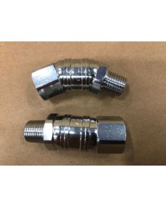 Pneumo tööriista 25° painduv ja 360° pöörlev muhv 1/4”