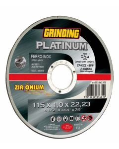 Lõikeketas 125x1.0x22 PLATINUM ZIRCONIUM GRINDING